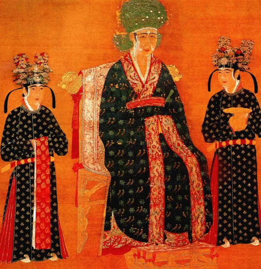 从宋朝皇后的画像中来研究一下宋朝的女装服饰