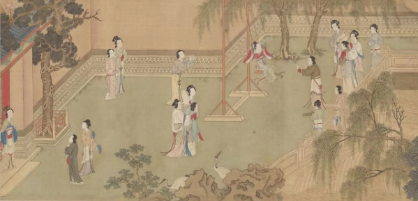 国画里的中式庭院，古人真的太会生活了，好想住进去！