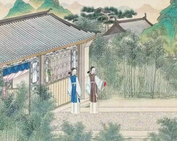 国画里的中式庭院，古人真的太会生活了，好想住进去！