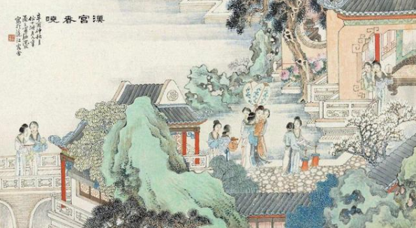 国画里的中式庭院，古人真的太会生活了，好想住进去！