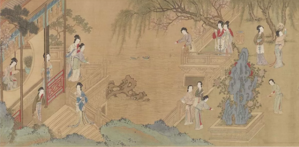 国画里的中式庭院，古人真的太会生活了，好想住进去！