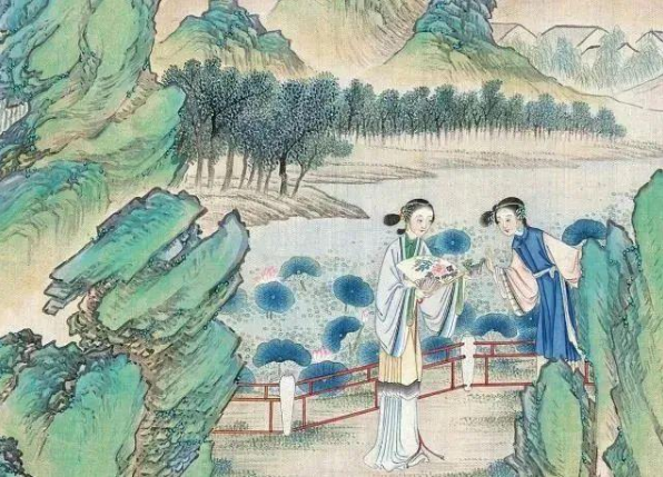 国画里的中式庭院，古人真的太会生活了，好想住进去！