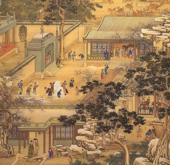 国画里的中式庭院，古人真的太会生活了，好想住进去！