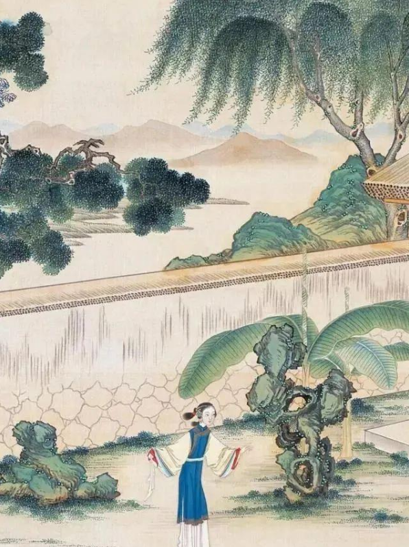 国画里的中式庭院，古人真的太会生活了，好想住进去！